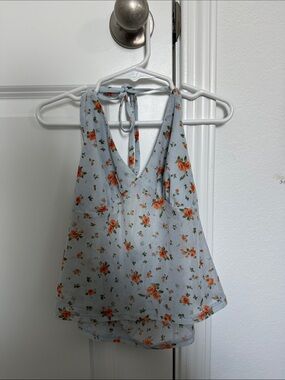 Wild Fable Blue Floral Camisole